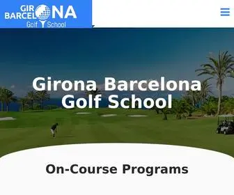 Golfgironabarcelona.com(Golf Girona Barcelona School) Screenshot