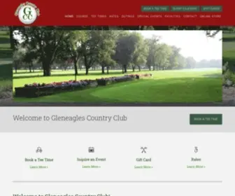 Golfgleneagles.com(Gleneagles Country Club) Screenshot