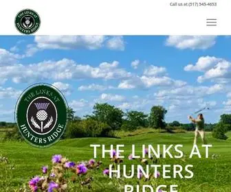 Golfhuntersridge.com(The Links at Hunters Ridge) Screenshot