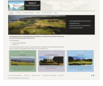 Golfindependent.com(Golf Independent) Screenshot