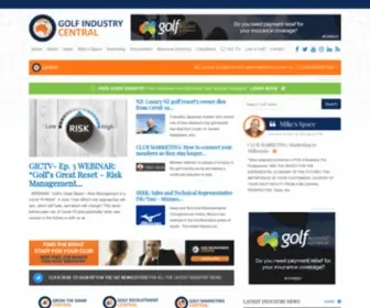 Golfindustrycentral.com.au(Golf Industry Central) Screenshot