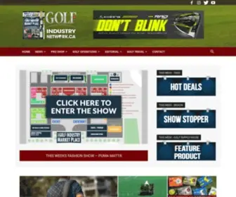 Golfindustrynetwork.ca(Golf Industry Network) Screenshot