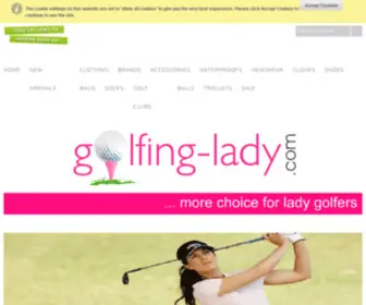 Golfing-Lady.com(安全加密检测) Screenshot