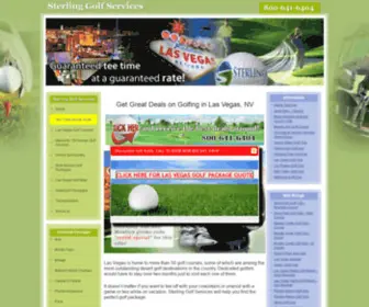 Golfinginlasvegas.com(Golfing in Las Vegas NV) Screenshot