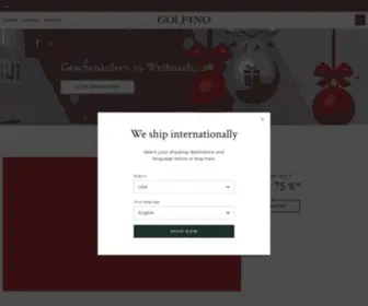 Golfino.com(Golfmode und Golfbekleidung für Sie und Ihn) Screenshot