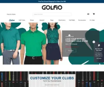 Golfio.com(Golf Clubs) Screenshot