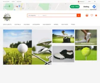 Golfiya.com(Sports Store Specially Golf) Screenshot