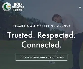 Golfmarketinginc.com(The Premier Golf Marketing Agency) Screenshot