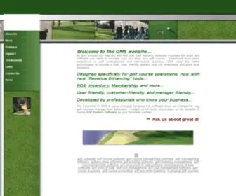 Golfmasterssoftware.com(Golf Masters Software) Screenshot