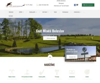 Golfmladaboleslav.cz(Golf) Screenshot