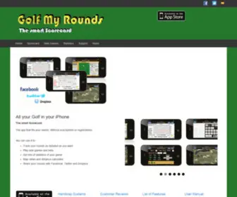 Golfmyrounds.com(Golf My Rounds) Screenshot