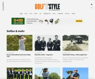 Golfnstyle.de(GOLF'n'STYLE) Screenshot