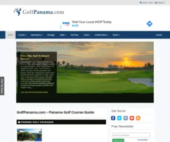 Golfpanama.com(Panama Golf) Screenshot