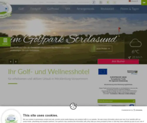 Golfpark-Strelasund.de(Golfpark Strelasund) Screenshot