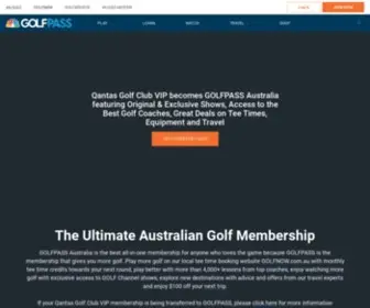 Golfpass.com.au(The Best of Golf in One Convenient Membership) Screenshot