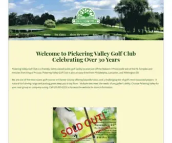 GolfpickeringValley.com(Pickering Valley Golf Club) Screenshot