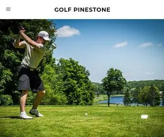 Golfpinestone.com(GOLF PINESTONE) Screenshot