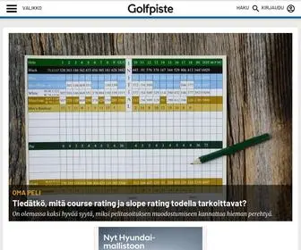Golfpiste.com(Suomen johtava golfmedia ja kuhiseva kauppapaikka. Uusimmat uutiset) Screenshot