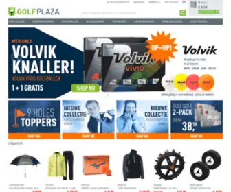 Golfplaza.nl(De juiste keuze in golfartikelen) Screenshot