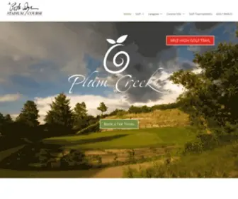 Golfplumcreek.com(Denver Golf Courses) Screenshot