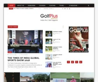 Golfplusmonthly.com(GolfPlus Monthly) Screenshot