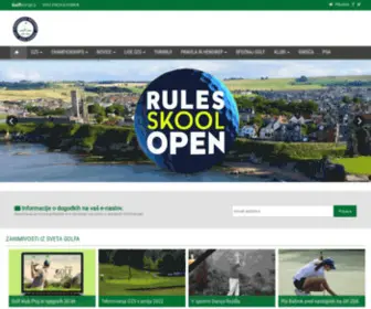 Golfportal.si(Golfportal) Screenshot