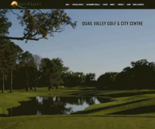 GolfQuailvalley.com(Quail Valley) Screenshot