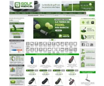 Golfradical.com(Callaway) Screenshot