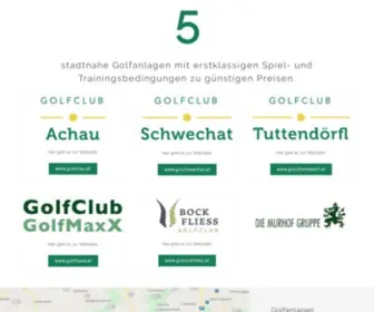 Golfrange.at(Golfen rund um Wien) Screenshot
