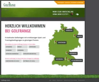 Golfrange.de(Golfrange) Screenshot