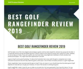 Golfrangefinder.review(Golfrangefinder review) Screenshot