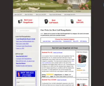 Golfrangefindershop.com(Golf Rangefinder Reviews) Screenshot