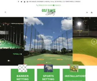 Golfrangenetting.com(Golf Range Netting) Screenshot
