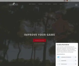 Golfrath.com(Premium Golf lessons and travel) Screenshot