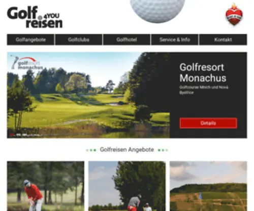 Golfreisen-4-You.de(Günstiger) Screenshot