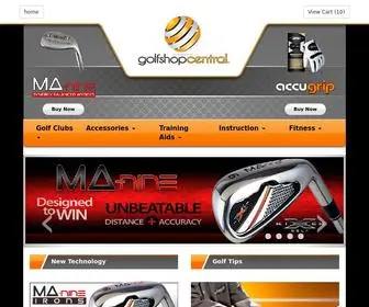 Golfshopcentral.com(Golf Shop Central) Screenshot