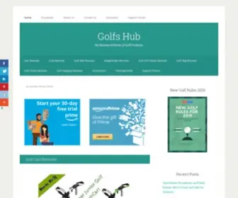 Golfshub.com(Golfs Hub) Screenshot