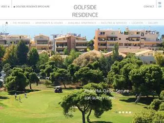 Golfside-Residence.gr(Golfside Residence) Screenshot