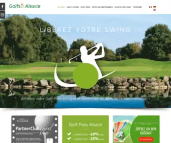 Golfsinalsace.com(Golfs In Alsace) Screenshot