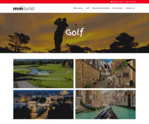 Golfslovenia.net(MM Turist DMC) Screenshot