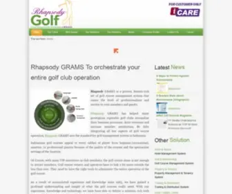 Golfsoftware.co.id(To Orchestrate Your Entire Golf Operatio) Screenshot