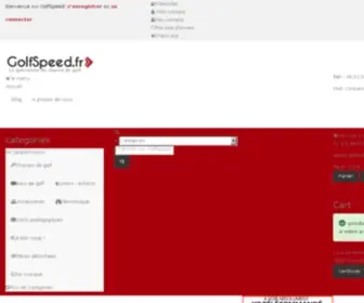 Golfspeed.fr(GolfSpeed) Screenshot