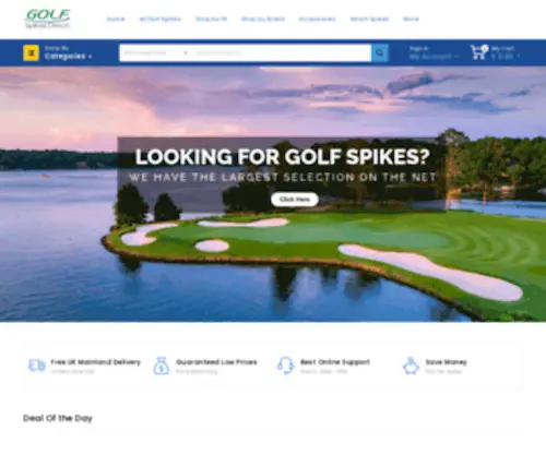 Golfspikesdirect.com(Empowering Growth Through Financial Clarity) Screenshot
