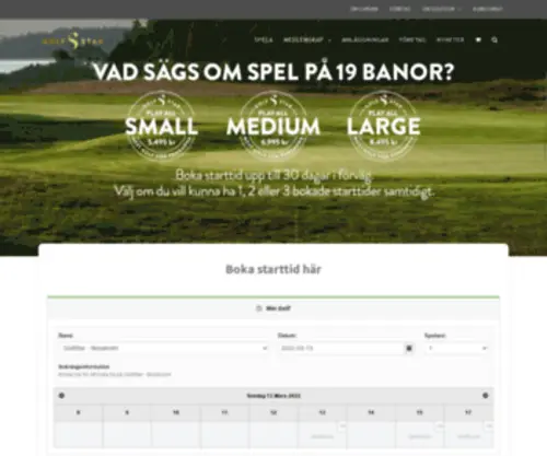 Golfstar.se(Golfstar) Screenshot
