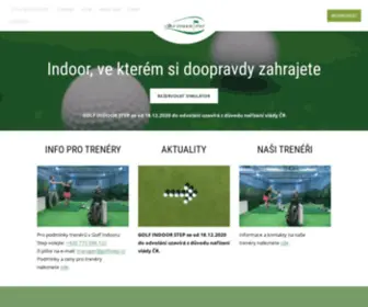 Golfstep.cz(GOLF INDOOR STEP) Screenshot