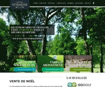 Golfstfrancois.com(Club de Golf St) Screenshot