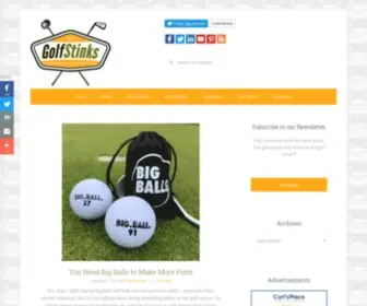 Golfstinks.com(Golfstinks) Screenshot