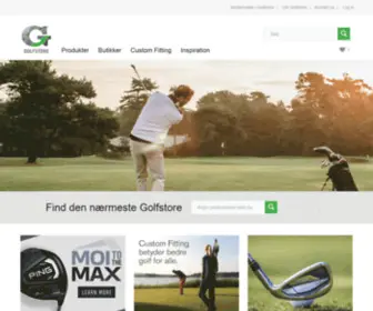 GolfStore.dk(Vi hjælper dig med at blive en bedre golfer) Screenshot