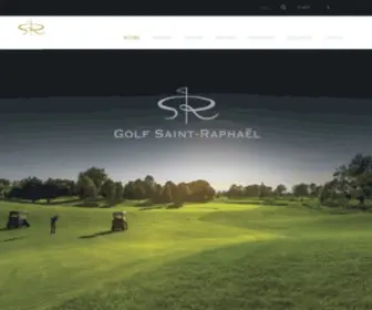 Golfstraphael.ca(Club de Golf Saint) Screenshot