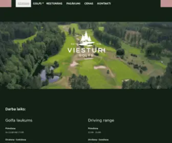 Golfsviesturi.lv(Sākums) Screenshot